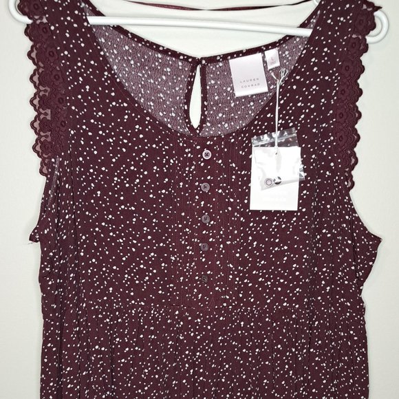 NWT Lauren Conrad Sleeveless Top - Picture 1 of 6